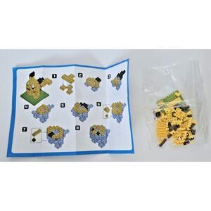 Nano Blocks Pokemon Pikachu Mini Building Playset UNOPENED BAG OF PIECES